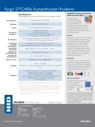 Datenblatt HID Fargo DTC 400e