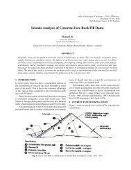 Seismic Analysis of Concrete Face Rock Fill Dams