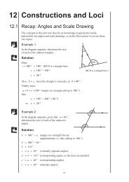 12 Constructions and Loci