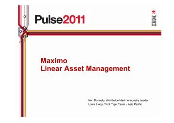 Maximo Linear Asset Management