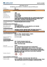 ACETIL-KLORID - Molar Chemicals Kft.