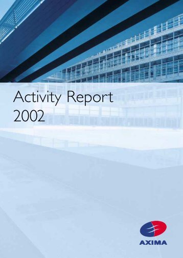 Activity Report 2002 - Wiener Gasometer
