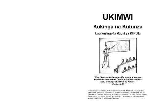 UKIMWI - Equip Disciples