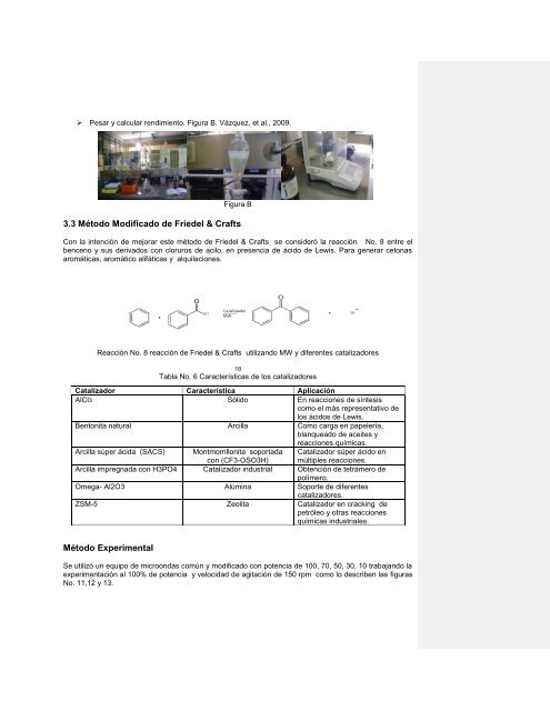 Contribución de las microondas en el desarrollo de la química verde ...