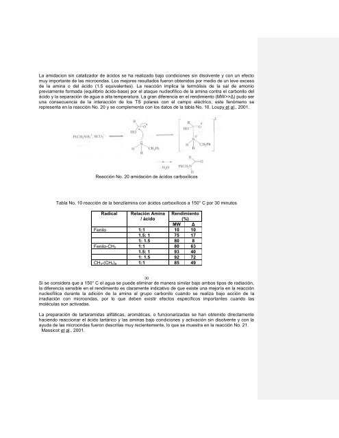 Contribución de las microondas en el desarrollo de la química verde ...