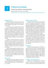 Colestasis en el lactante - Asociación Española de Pediatría