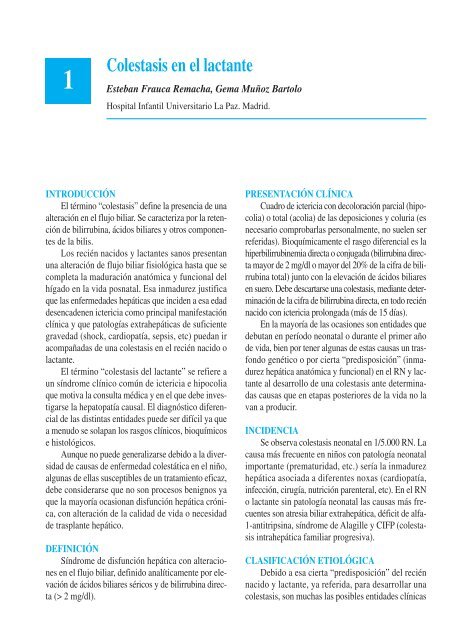 Enfermedad de Niemann-Pick tipo C: desde una colestasis neonatal