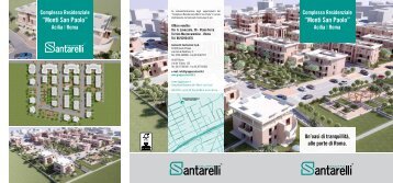 Scaricate la brochure in pdf - Santarelli Costruzioni SpA