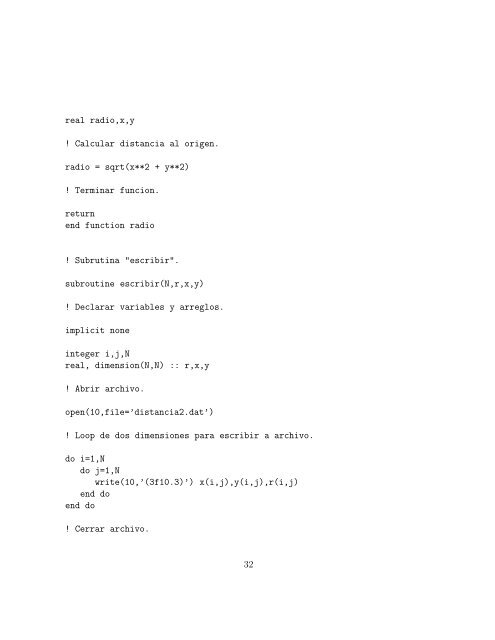 Introducción a FORTRAN