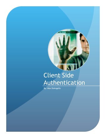 Client Side Authentication Tutorial - Max DeAngelis.pdf