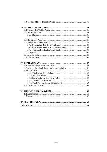 xiii DAFTAR ISI Halaman LEMBAR PERSETUJUAN ...