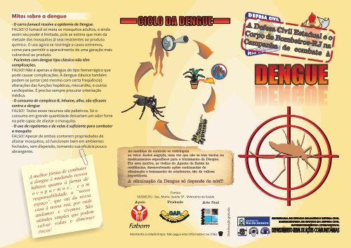 Folder dengue curva