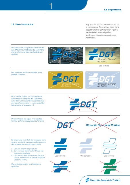 Descargar Manual de Identidad corporativa. - Dirección General de ...