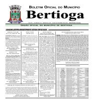 110 - Prefeitura do Município de BERTIOGA.