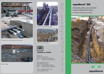 Pre-Insulated Pipe ex Germany - Aquatherm