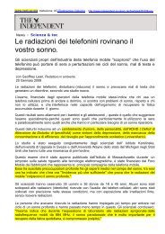 Le radiazioni dei telefonini rovinano il vostro sonno. - Next-up