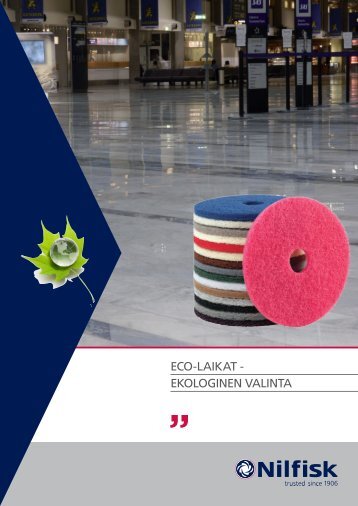 ECO-LAIKAT - EKOLOGINEN VALINTA - Nilfisk