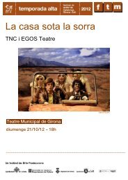 La casa sota la sorra - Temporada alta