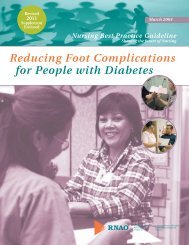 Reducing Foot Complications for People with Diabetes - Registered ...