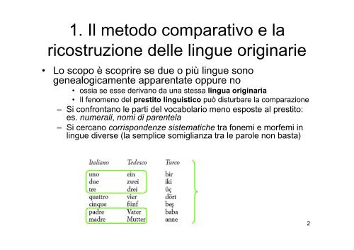 lingua originaria - Dipartimento di Scienze Umane per la Formazione