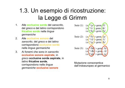 lingua originaria - Dipartimento di Scienze Umane per la Formazione