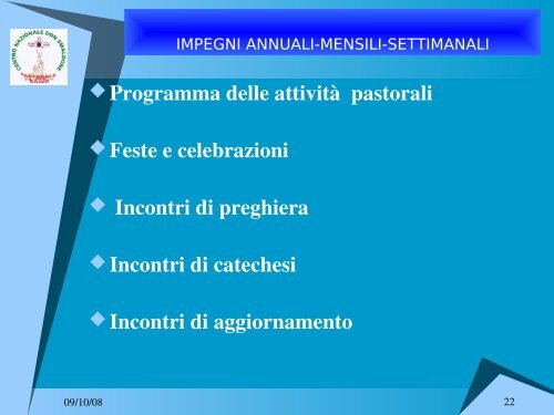 Presentazione Centro - Pastorale Sordi