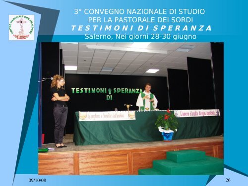 Presentazione Centro - Pastorale Sordi