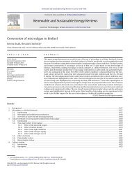 Conversion of microalgae to biofuel