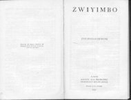 ZWIYIMBO