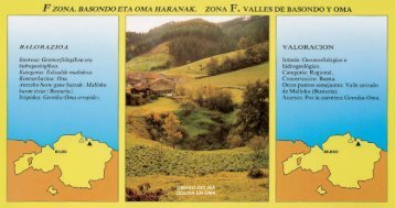Lugares Interés Geológico - Valles de Basondo y Oma - Bizkaia 21