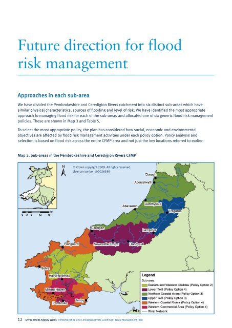 Pembrokeshire and Ceredigion Rivers Catchment Flood ...