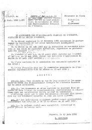 Arrêté n° 865 a.p.a du 23 juin 1952 portant classement, en vue de ...