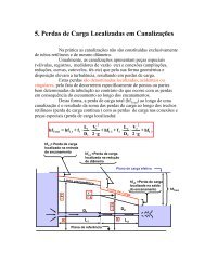 5. Perdas de Carga Localizadas em Canalizações