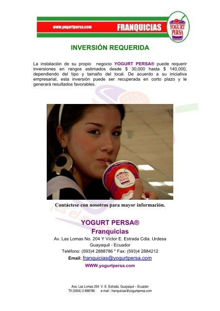 YOGURT PERSA®