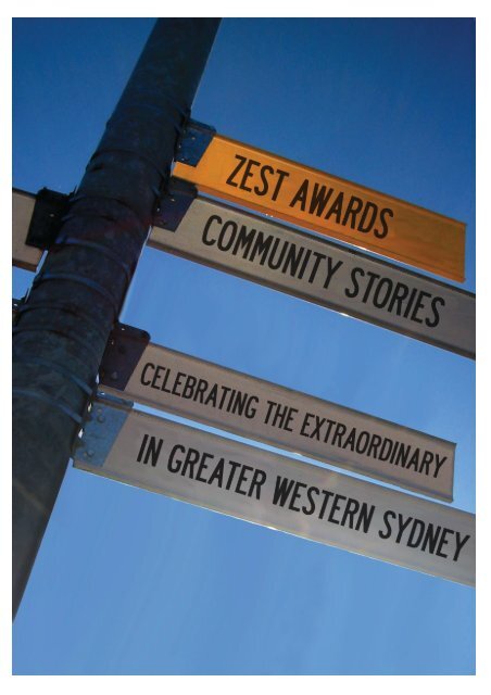 Zest Awards Community Stories Booklet