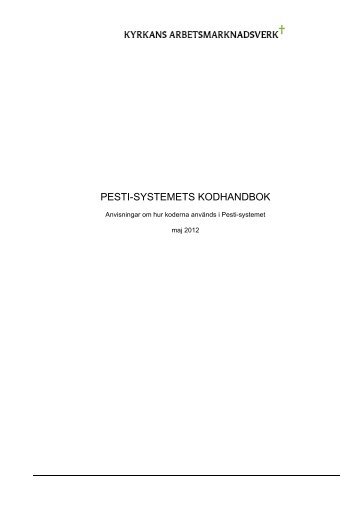 PESTI-SYSTEMETS KODHANDBOK - Sakasti