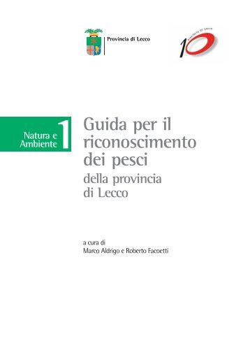 Guida per il riconoscimento dei pesci - Comune di Brivio