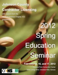 Johnson County Contractor Licensing