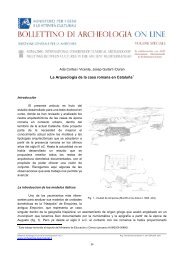 La Arqueología de la casa romana en Cataluña - Bollettino di ...