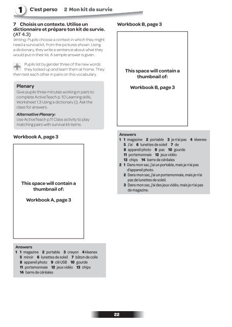 Module 1: C'est perso (Pupil Book pp. 6–25) - Pearson