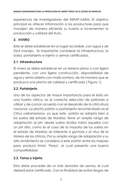 Producción de Limón Persa en Morelos - por que lo importante no ...