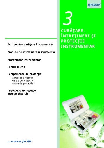 3. Curatare, intretinere si protectie instrumentar - tehnoplus medical