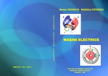 MAŞINI ELECTRICE - Academia Forţelor Aeriene "Henri Coandă"