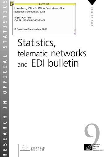 Statistics, telematic networks and EDI bulletin