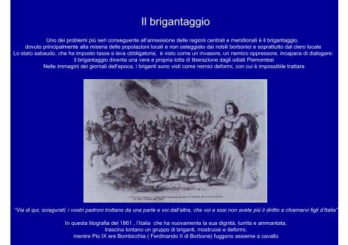 Dall'Unità d'Italia ai primi del Novecento - (quarta parte, sezione III)