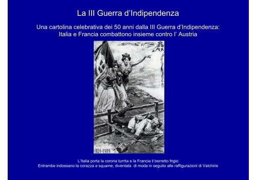 Dall'Unità d'Italia ai primi del Novecento - (quarta parte, sezione III)