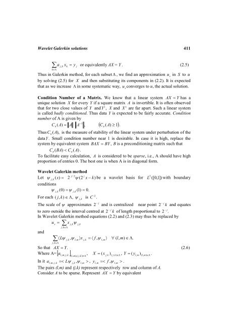 Wavelet Galerkin Solutions of Ordinary Differential Equations