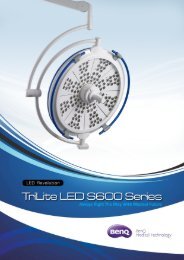 TriLite LED S600 Series - BenQ Medical Technology