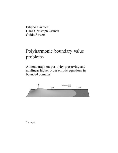 Polyharmonic boundary value problems