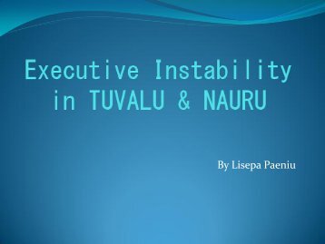 Lisepa Paeniu, University of the South Pacific How can ... - PacLII